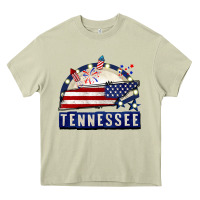 Mossy tennessee 4th of july Heavy Core Tee - CowGirlArtShop