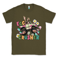 Army Green Egg crusher monster truck Classic Tee - CowGirlArtShop