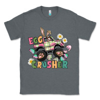 Charcoal Heather Egg crusher monster truck Classic Tee - CowGirlArtShop