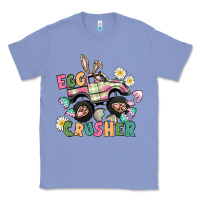 Colony Blue Egg crusher monster truck Classic Tee - CowGirlArtShop