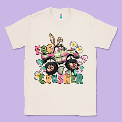 Egg Crusher Monster Truck Classic Tee Designed By Cowgirlartshop