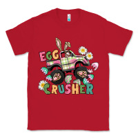Red Egg crusher monster truck Classic Tee - CowGirlArtShop