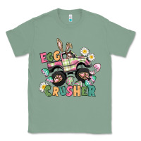 Sage Egg crusher monster truck Classic Tee - CowGirlArtShop