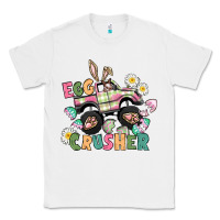White Egg crusher monster truck Classic Tee - CowGirlArtShop