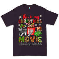 Plum this is my christmas movie watching blanket Premium Tee - OliviaCreatesArt