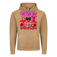 Gaming Is My Valentine Vintage Hoodie | Teevron