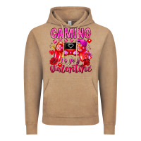 Vintage Coffee Gaming is My Valentine Vintage Hoodie - CowhideDigitalArt