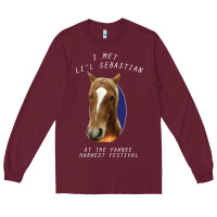 Burgundy I met lil Sebastian Long Sleeve Tee - Bettercallsaul