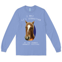 Colony Blue I met lil Sebastian Long Sleeve Tee - Bettercallsaul