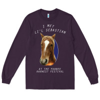 Plum I met lil Sebastian Long Sleeve Tee - Bettercallsaul