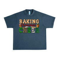Midnight Navy baking christmas cheer Urban Heavy Tee - FaDigitalArtStudio