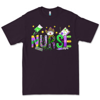 Plum mardi gras nurse Premium Tee - OliviaCreatesArt