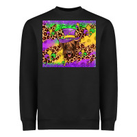 Black highland cow mardi gras tumbler Heavyweight Sweatshirt - JahusDesignShop