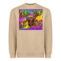 Mushroom highland cow mardi gras tumbler Heavyweight Sweatshirt - JahusDesignShop