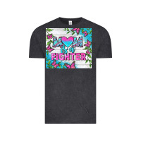 Vintage Black Mom Is A Fighter Tumbler Vintage Tee - BundleAndBundleShop