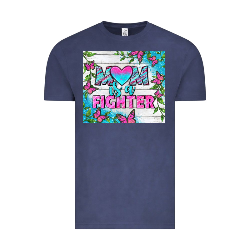 Mom Is A Fighter Tumbler Vintage Tee by BundleAndBundleShop | Teevron