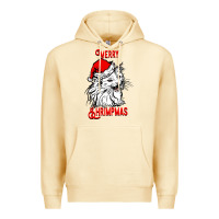 Pina Colada Merry Christmas Cat Premium Hoodie - SublimationCraftShop