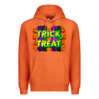 Carrot trick or treat brushstroke Premium Hoodie - Jasminsmagicworld