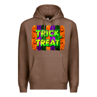 Chestnut trick or treat brushstroke Premium Hoodie - Jasminsmagicworld