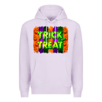 Lilac trick or treat brushstroke Premium Hoodie - Jasminsmagicworld