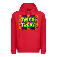 Red trick or treat brushstroke Premium Hoodie - Jasminsmagicworld