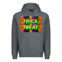 Rock trick or treat brushstroke Premium Hoodie - Jasminsmagicworld