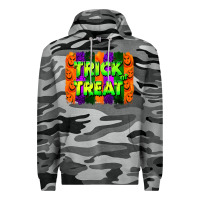 Slate Camo trick or treat brushstroke Premium Hoodie - Jasminsmagicworld