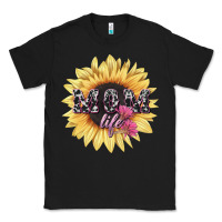 Black Mom life sunflower mother's day Classic Tee - HowdyJamesFarm