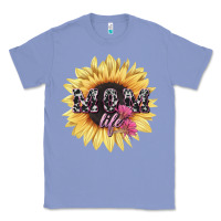 Colony Blue Mom life sunflower mother's day Classic Tee - HowdyJamesFarm