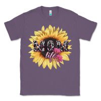 Lavender Mom life sunflower mother's day Classic Tee - HowdyJamesFarm