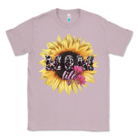 Lilac Mom life sunflower mother's day Classic Tee - HowdyJamesFarm