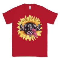 Red Mom life sunflower mother's day Classic Tee - HowdyJamesFarm
