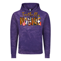 Cloud Purple football NONNiE Vintage Hoodie - CowhideDigitalArt