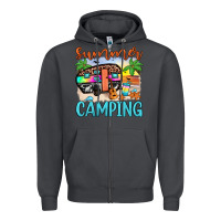 Smoke summer camping Zipper Hoodie - JahusDesignShop