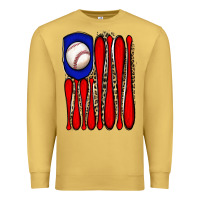 Antique Gold leopard baseball flag Premium Sweatshirt - JahusDesignShop