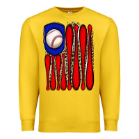 Lemon leopard baseball flag Premium Sweatshirt - JahusDesignShop