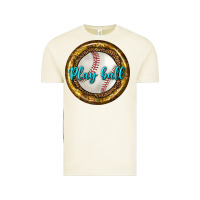 Vintage Arctic baseball with sunflower round earrings Vintage Tee - BundleAndBundleShop