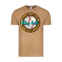 Vintage Camel baseball with sunflower round earrings Vintage Tee - BundleAndBundleShop