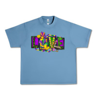 Pebble Blue mardi gras love Urban Heavy Tee - FaDigitalArtStudio