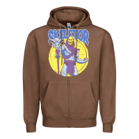 Chestnut skeletor Zipper Hoodie - baoMotion