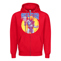 Red skeletor Zipper Hoodie - baoMotion