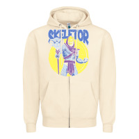 Sandshell skeletor Zipper Hoodie - baoMotion