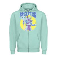 Seafoam skeletor Zipper Hoodie - baoMotion