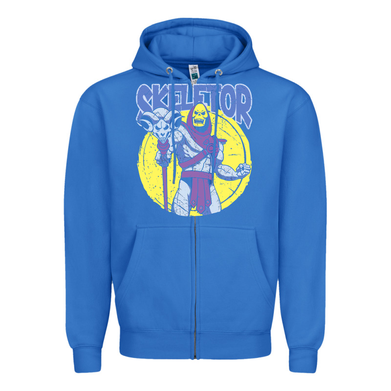Skeletor Zipper Hoodie by baoMotion | Teevron