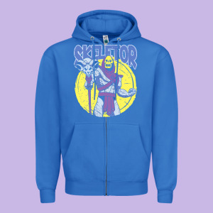 Skeletor Zipper Hoodie Designed By Baomotion
