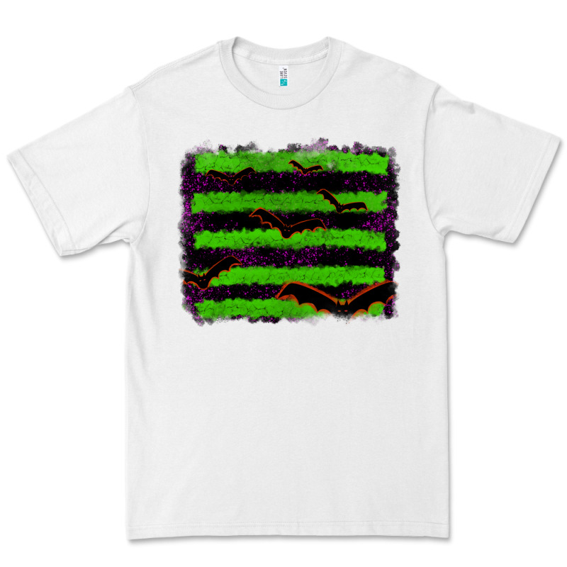 Halloween With Bat Backround Premium Tee by RanaPortraitStore | Teevron