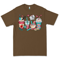 Cacao teacher coffee cups Premium Tee - OliviaCreatesArt