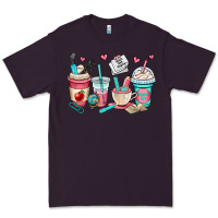 Plum teacher coffee cups Premium Tee - OliviaCreatesArt