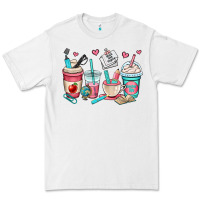 White teacher coffee cups Premium Tee - OliviaCreatesArt