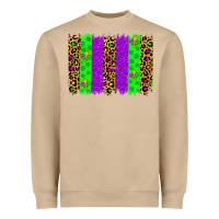 Mushroom mardi gras brush stoke Heavyweight Sweatshirt - JahusDesignShop